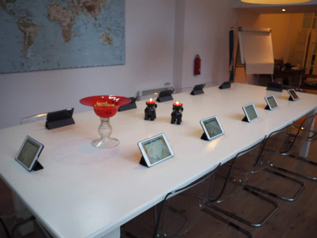Cursus en workshop opstelling