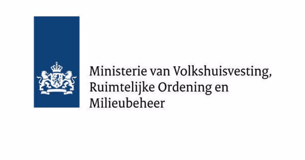 Logo Ministerie van Volkshuisvesting en Ruimtelijke Ordening